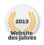 Website des Jahres 2013 – Nominierung
