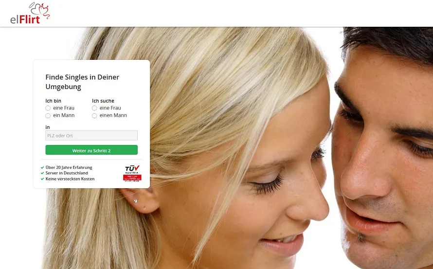 elFlirt nun neben Websingles auch in Österreich